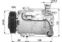 Compressor, airconditioning