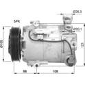 Compressor, airconditioning NRF - 32399