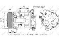 Compressor, airconditioning