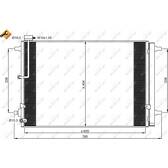 Condenser air conditioning NRF - 350059