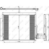 Condenseur climatisation NRF - 350053
