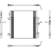 Condenseur climatisation NRF - 350188