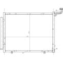 Condenseur climatisation NRF - 350482