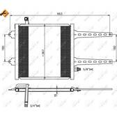Condenseur climatisation NRF - 35049