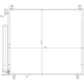 Condenseur climatisation NRF - 350497
