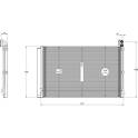 Condenseur climatisation NRF - 350608