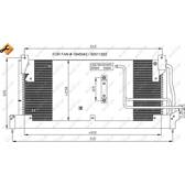 Condenseur climatisation NRF - 35218