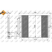 Condenseur climatisation NRF - 35307
