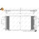 Condenseur climatisation NRF - 35436