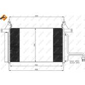 Condenseur climatisation NRF - 35495
