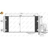 Condenseur climatisation NRF - 35531