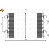 Condenseur climatisation NRF - 35542