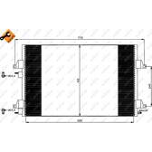 Condenseur climatisation NRF - 35557