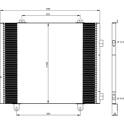 Condenseur climatisation NRF - 35747