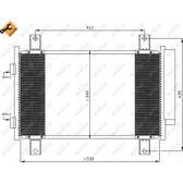 Condenseur climatisation NRF - 35840