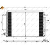 Condenseur climatisation NRF - 35841
