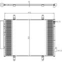Condensor, airconditioning NRF - 350371