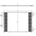 Condensor, airconditioning NRF - 350472