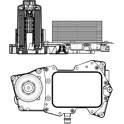 Housing, oil filter NRF - 31827