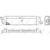 Intercooler, inlaatluchtkoeler NRF - 30038