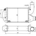 Intercooler, inlaatluchtkoeler NRF - 30134