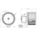 Interieurventilator NRF - 34300