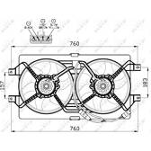 Koelventilator NRF - 47502