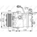Kompressor, Klimaanlage NRF - 32197