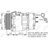 Kompressor, Klimaanlage NRF - 32198