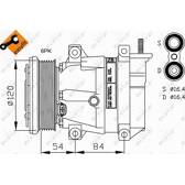 Kompressor, Klimaanlage NRF - 32220