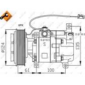 Kompressor, Klimaanlage NRF - 32233