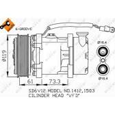 Kompressor, Klimaanlage NRF - 32275