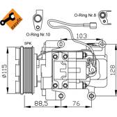 Kompressor, Klimaanlage NRF - 32681