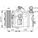Kompressor, Klimaanlage NRF - 32775