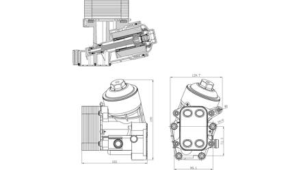 Ölkühler- Motoröl NRF 31847