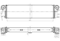 Radiador de aire de admisión