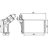 Radiateur chauffage NRF - 50578