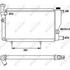 Radiateur Refroidissement Du Moteur Pour Chevrolet Trax Opel Mokka Mokka X Vauxhall Mokka Mokka X 8718042308467