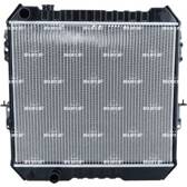 52072 NRF Radiateur Du Moteur Aluminium, 915 X 680 X 50 Mm, Avec