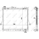 Radiateur moteur NRF - 53055