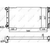 Radiateur moteur NRF - 53229
