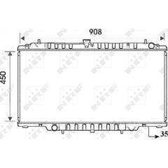 NRF 53473 Radiateur, refroidissement du moteur - Radiateur moteur