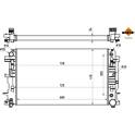 Radiateur moteur NRF - 53833A