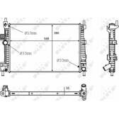 Radiateur moteur NRF - 58289