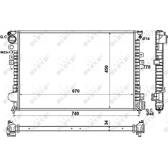 Radiateur moteur NRF - 58993