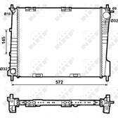 Radiateur NRF - 53077