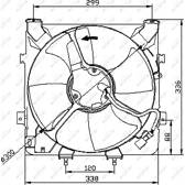 Radiator Fan NRF - 47041