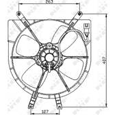 Radiator Fan NRF - 47042