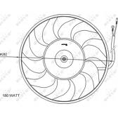 Radiator Fan NRF - 47071