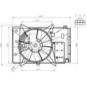 Radiator fan NRF - 47949